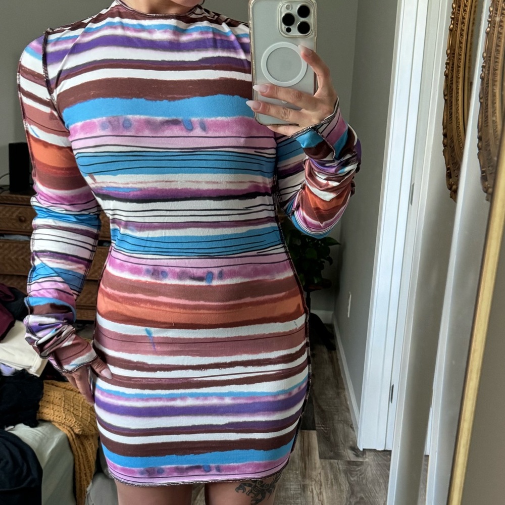 8 birdies dress